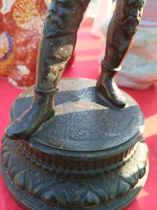 Pareja Figuras Calamina Soldados Romanos
