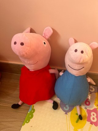 Pepa Pig y George Peluches Grandes