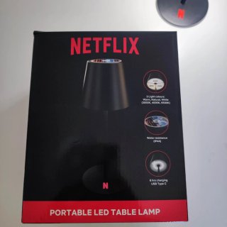 Lampada LED da tavolo Portatile Netflix