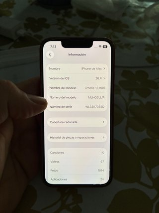 iPhone 13 mini Rosso