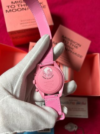 Omega x Swatch “Mission to the Pink Moonphase”