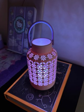 Lanterna fatata rosa hand made