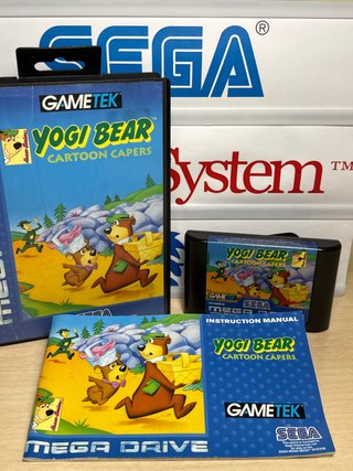 Yogi Bear Cartoon Capers - SEGA Mega Drive