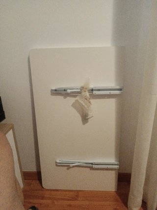 Mesa Escritorio Plegable Blanca