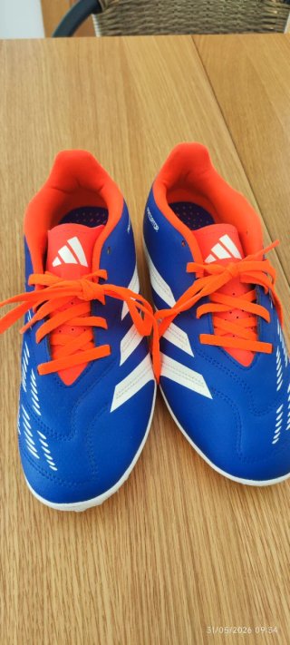 Adidas Predator Botas Fútbol Azul/Blanco