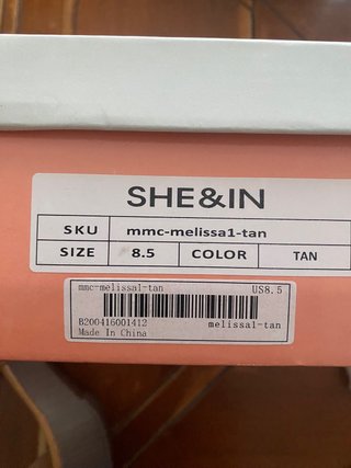 Sandalias plataforma SHEIN nuevas