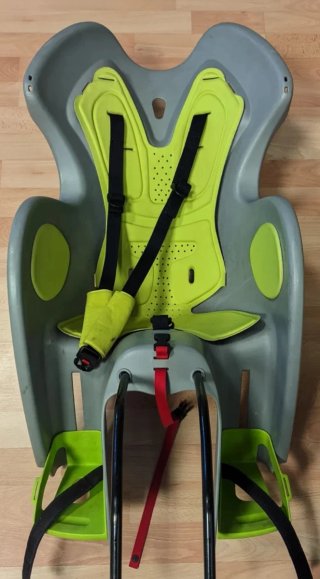 Silla portabebés para bicicleta