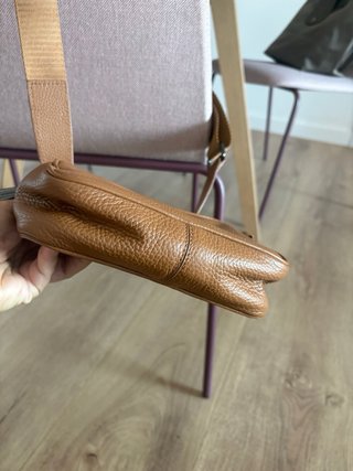 Bolso bandolera Mandarin Duck marrón. Riñonera tb