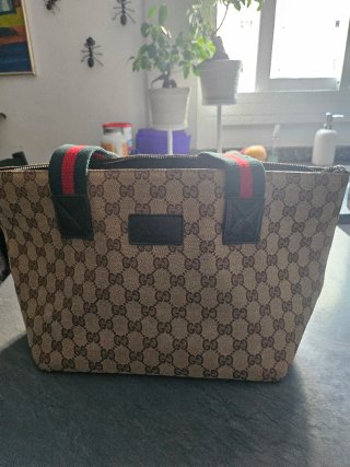 Bolso Gucci Mediano Original Beige