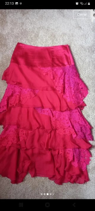 Conjunto ceremonia rosa y fucsia