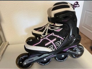 Patines Rollerblade Negros y Morados.T:37-38