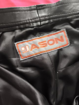 Pantalón Piel Auténtica Negro