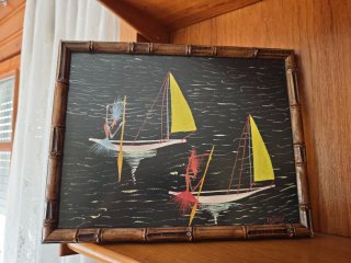 Pintura Vintage Africana EBONGO
