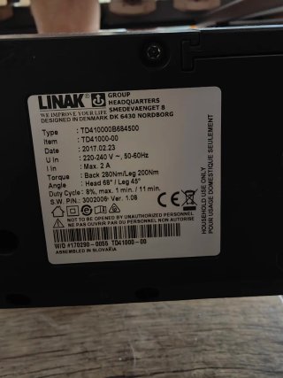 Pack Pardo Colchón látex + somier eléctrico