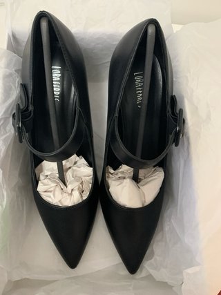 Scarpe décolleté nere con tacco