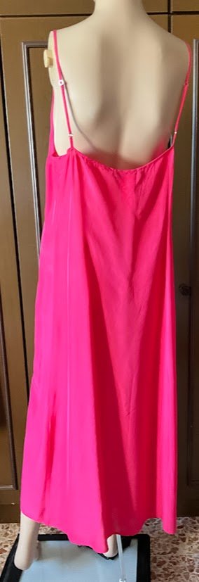 Max Mara Abito Sottoveste Fucsia IT 44 DE 40 FR 42