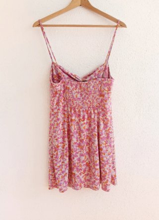 Vestido mini floral Mango Talla S