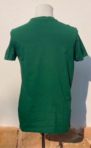Camiseta Springfield verde con estampado árbol