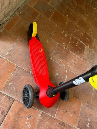 Patinete infantil 3 ruedas rojo
