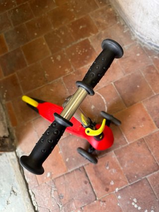 Patinete infantil 3 ruedas rojo