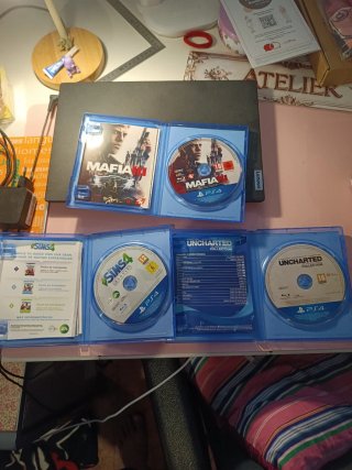 PS4: Mafia 3, Uncharted Collection, Sims 4