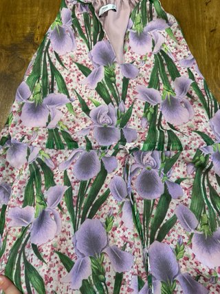 Vestido largo floral Mango Talla S