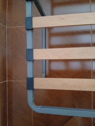 Somier Plegable Metálico y Madera