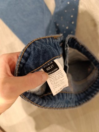 Pantalón Shein con brillos Talla 36
