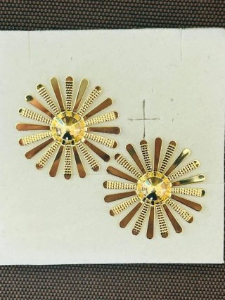 Orecchini vintage donna oro