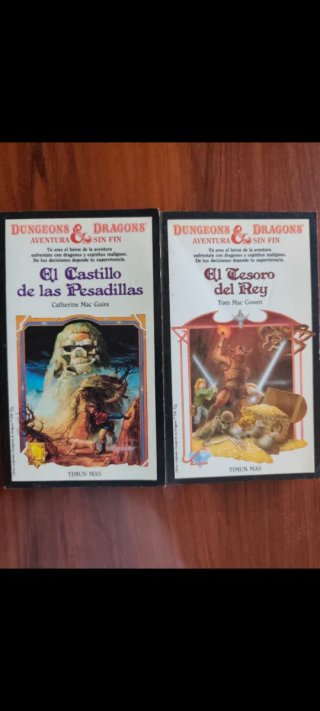 -El castillo de las pesadillas  -El tesoro del rey