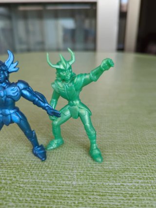 Lote caballeros del zodiaco PVC Novolinea Comansi
