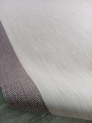 Alfombra de vinilo teplón premium beige/marrón
