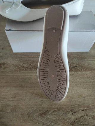 Bailarinas blancas talla 36