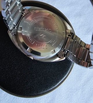 Reloj Seiko 5 Automático Esfera Negra