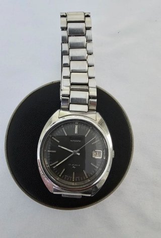 Reloj Seiko 5 Automático Esfera Negra