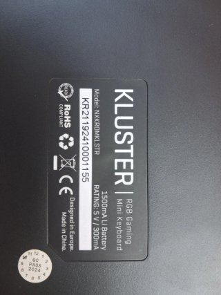 Teclado Krom Kluster RGB Gaming Mini