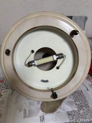 Plafón de techo madera y metal