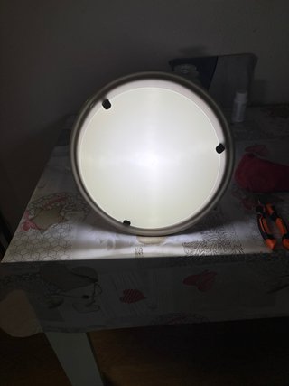 Plafón de techo madera y metal