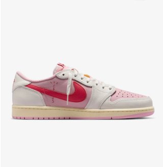 Jordan 1 Low OG Travis Scott Tropical Pink