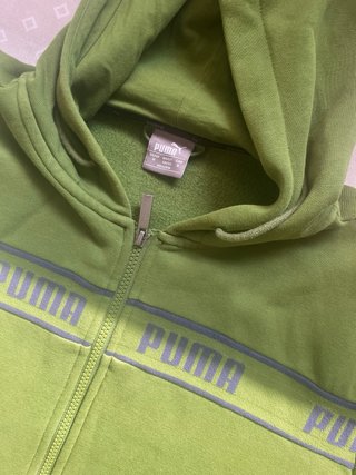 Sudadera Puma Verde Talla M