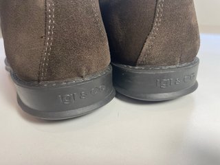 Botas de ante marrones talla 41