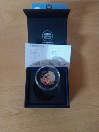 2€ PROOF Petit Prince 80 años Monnaie de Paris