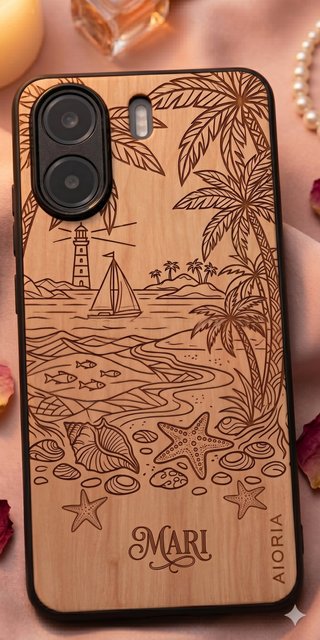 Funda personalizada Aioria con grabado láser