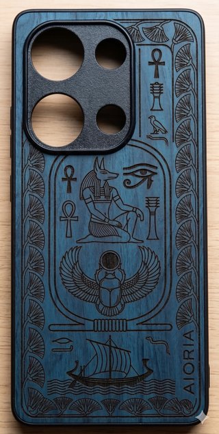 Funda personalizada Aioria con grabado láser