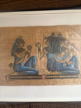 Papiro Egiziano Dipinto
