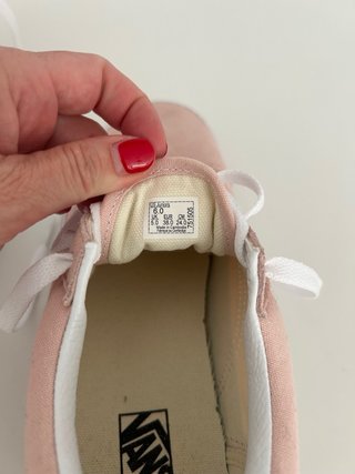Zapatillas Vans Rosa Talla 38