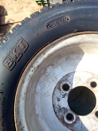 Cubierta. 205/50-10 Tubeless Remolque