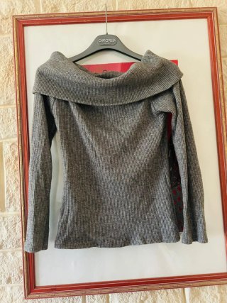 Maglia donna scollo Bardot