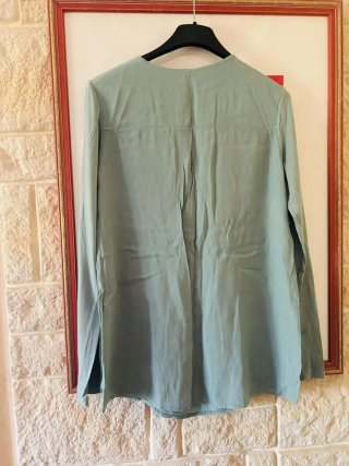 Camicia donna verde taglia S