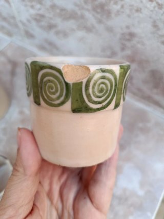 Conjunto Cerámica Antiguo Vino